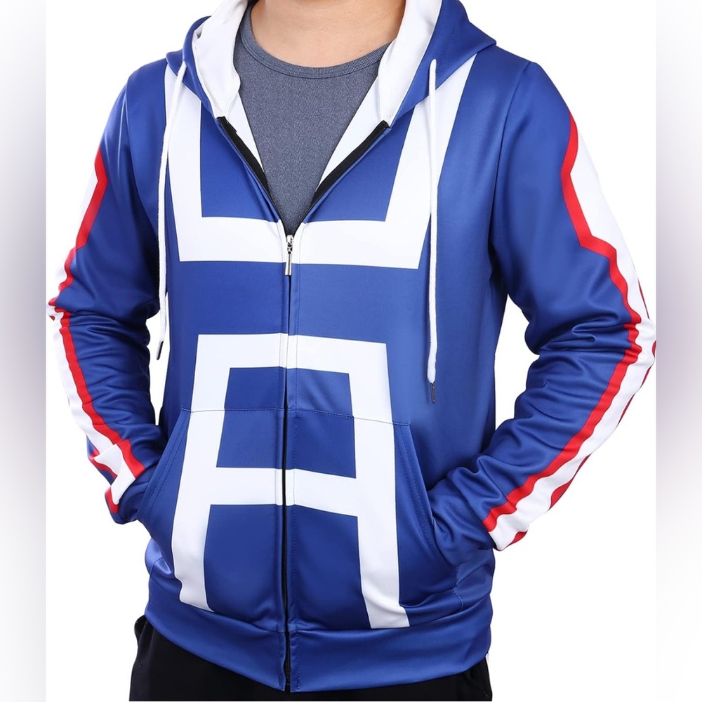 My Hero Academia NWOT Hoodies Cosplay Midoriya Izuku Anime Costume Adult Unisex